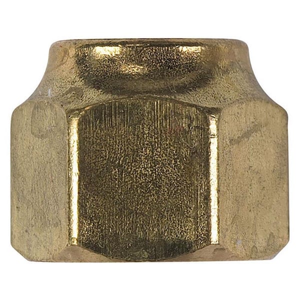 Homeplus+ ATC 1/4 in. Flare X 1/4 in. D CTS Brass Forged Flare Nut 6JC050810721021 - main